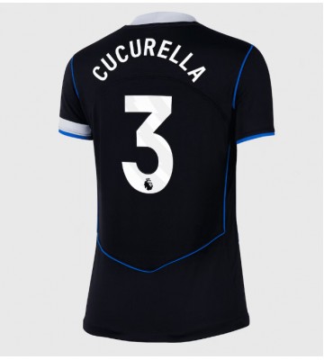 Chelsea Marc Cucurella #3 Replica Third Stadium Shirt for Women 2025-26 Short Sleeve